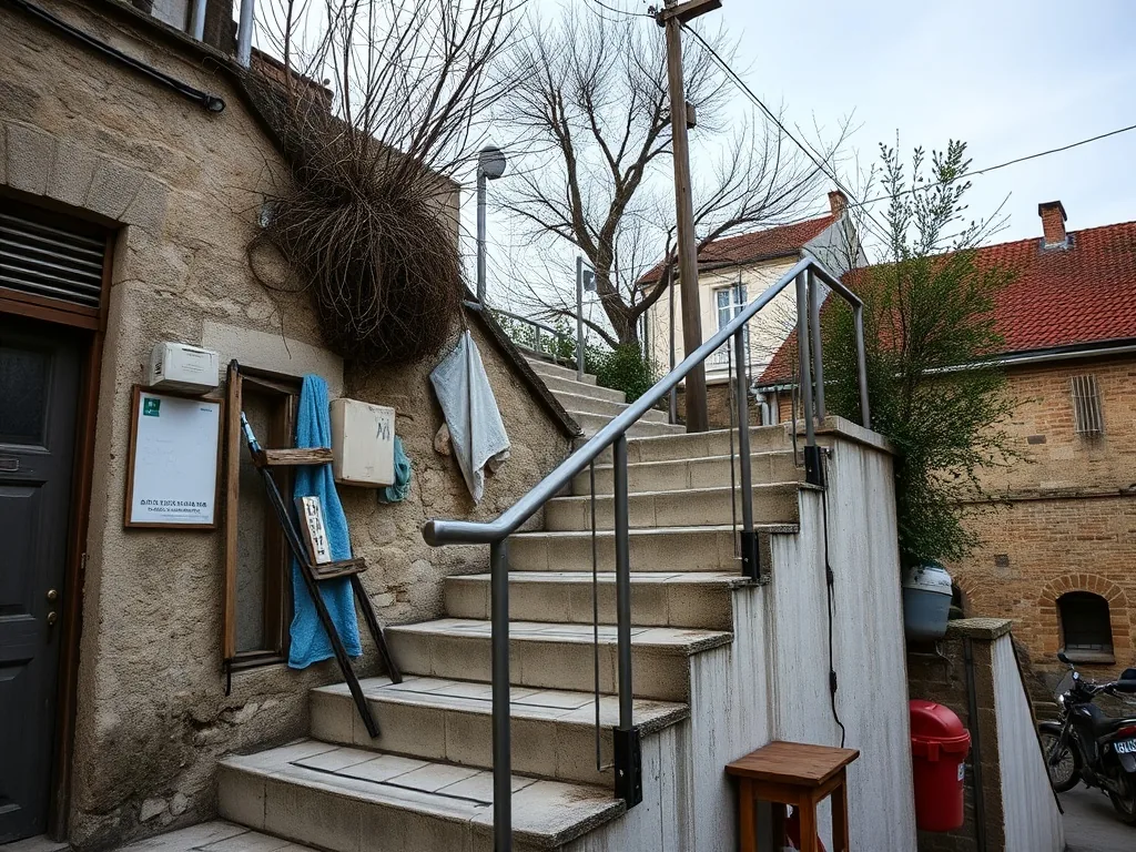 Monte-escalier d’occasion : le piège du rail inadapté